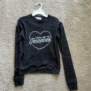 Super soft black Take me to Tennessee sweatshirt